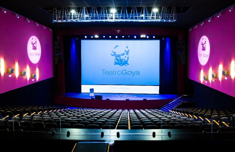Los salones del Teatro Goya, grandes espacios para el team building en Madrid