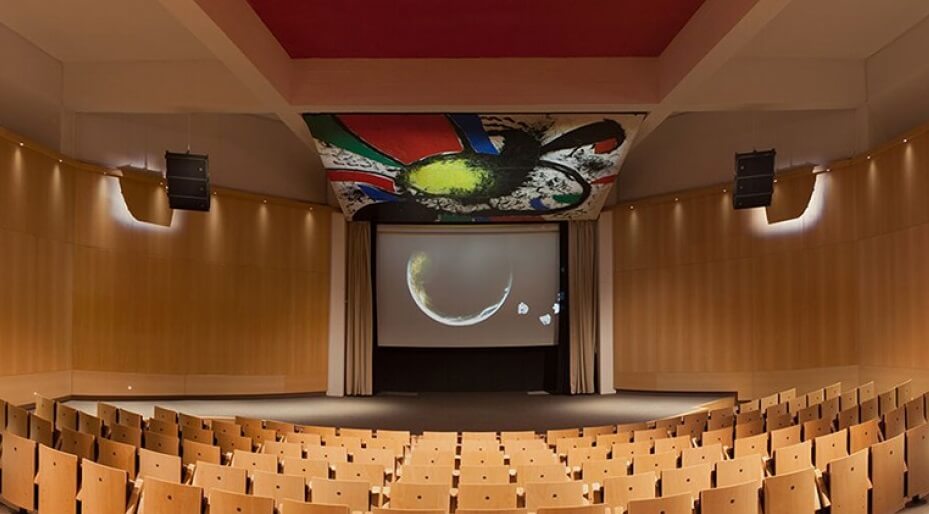 El Auditorio de la Fundación Joan Miró, uno de los grandes espacios team building en Barcelona